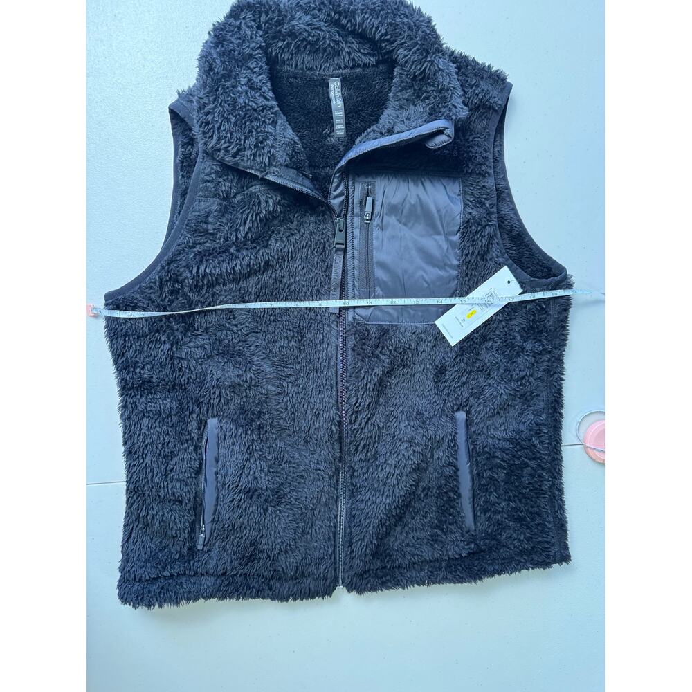 Calvin Klein Performance Women's Sherpa Vest NWT BLACK SIZE M - Picture 9 of 11